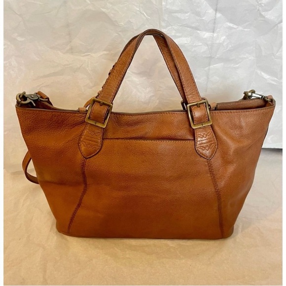 Frye Caelan  cognac satchel - Picture 8 of 13